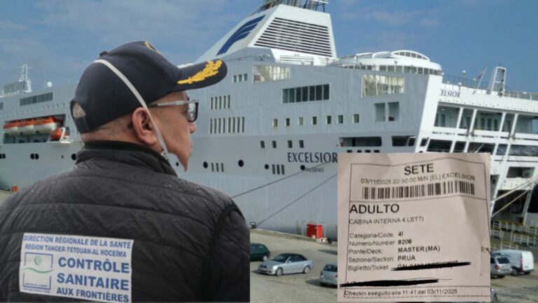 طنجة المتوسط: بعد مراقبة باخرة “GNV Excelsior” مسافرون يعثرون على حشرات داخل الغرف (فيديو)