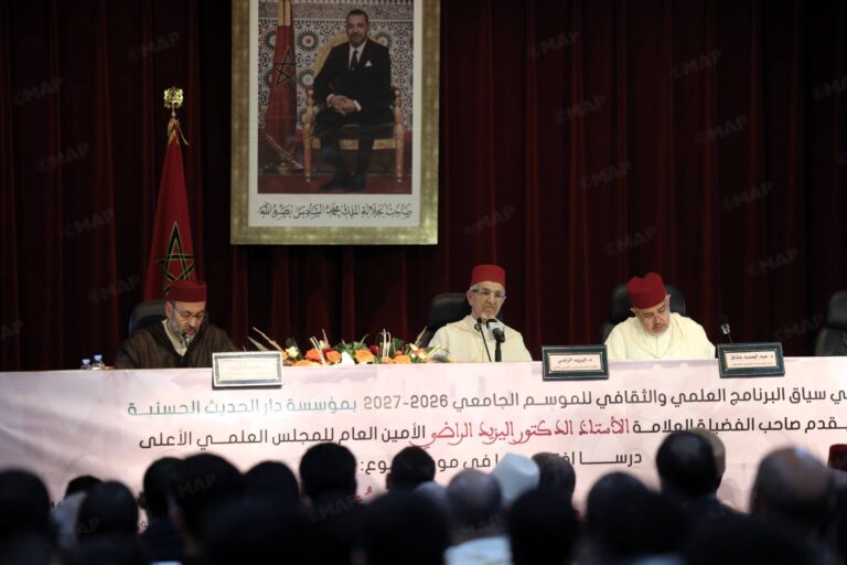 الأمين العام للمجلس العلمي الأعلى يبرز دور علماء سوس في خدمة قضايا الأمة